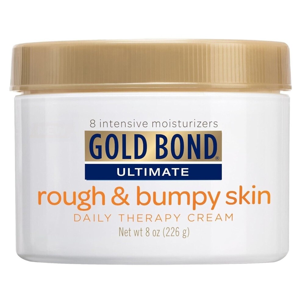 Gold Bond Ultimate Rough & Bumpy Skin Daily Therapy Cream Moisturizer 8 oz, 3 CT